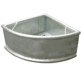 Kerbl Dreiecktrog aus Metall feuerverzinkt 35 Liter – Bild 1 von 2