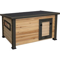 Produktbild von Kerbl Duck Town XL Enten- und Gänsestall aus Holz in Natur Braun