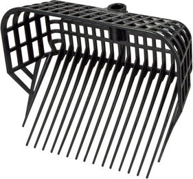 Kerbl Dunggabel Maxi Mistgabel aus Kunststoff in Schwarz XL – Bild 1 von 3