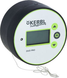 Kerbl Duo Pro Automatische Hühnertür Steuerung für Hühner in Schwarz aus Kunststoff – Bild 1 von 3