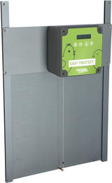 Kerbl EasyProtect Automatische Hühnertür Komplettset mit Lichtsensor Grau aus Kunststoff – Bild 1 von 13