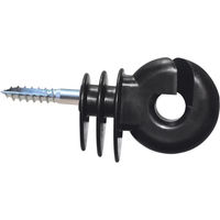 Produktbild von Kerbl Easyu Drill EDX Ringisolator aus Kunststoff Schwarz 90 Stück