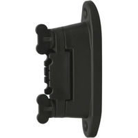 Produktbild von Kerbl Eck- und Streckenisolator aus Kunststoff Schwarz 6 Stück