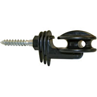 Produktbild von Kerbl Eckisolator Schwarz 6er Pack