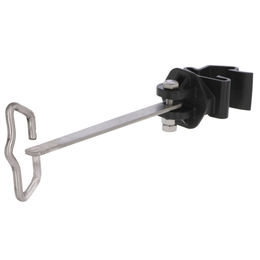 Produktbild von Kerbl Ecklösung Band und Seil für T-Post 15cm Stützenlänge 4 Stück