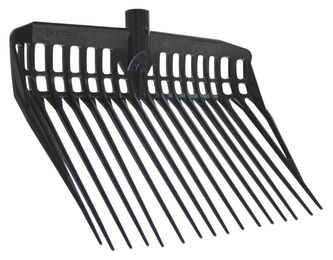 Kerbl EcoFork Dunggabel aus Kunststoff in Schwarz ohne Stiel – Bild 1 von 7