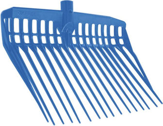 Kerbl EcoFork Dunggabel aus robustem Kunststoff in Royalblau ohne Stiel – Bild 1 von 6