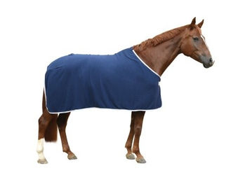 Kerbl Economic Fleecedecke für Pferde Blau 125 cm – Bild 1 von 11