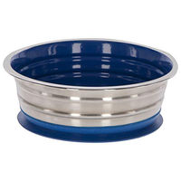 Produktbild von Kerbl Edelstahl Futternapf für Hunde mit Anti-Slip Saugnapffunktion 950ml - 950 ml