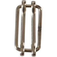 Produktbild von Kerbl Edelstahl-Gürtelschnalle Silber 20 mm 10er Pack
