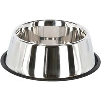 Produktbild von Kerbl Edelstahlnapf Silber für Hunde mit langen Ohren - 1825 ml