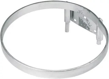 Produktbild von Kerbl Eimerhalterung aus Metall verzinkt rund Durchmesser 280mm Silber