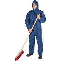 Produktbild von Kerbl Einweganzug aus Kunststoff Blau Größe XL