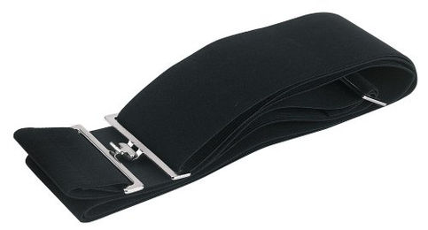 Kerbl Elastischer Deckengurt für Pferde Schwarz 8 cm mit T-Verschluss – Bild 1 von 7