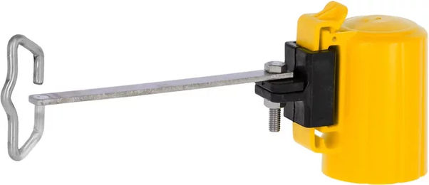 Produktbild von Kerbl Elektrozaun Isolatoren Ecklösung für Band oder Schnur aus Edelstahl für T-Posts 4er Pack