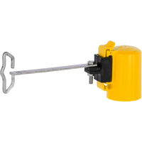 Produktbild von Kerbl Elektrozaun Isolatoren Ecklösung für Band oder Schnur aus Edelstahl für T-Posts 4er Pack