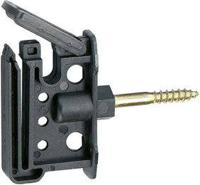 Kerbl Elektrozaun Isolatoren Titan aus Kunststoff in Schwarz – Bild 1 von 1
