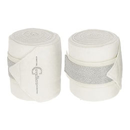 Kerbl Empara Fleece-Gamaschen Weiß 4 Stück – Bild 1 von 3