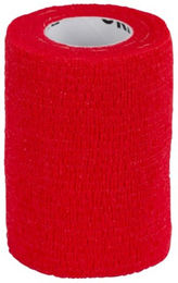 Kerbl EquiLastic selbsthaftende Bandage für Pferde rot 7,5 cm - 7,5 cm – Bild 1 von 4