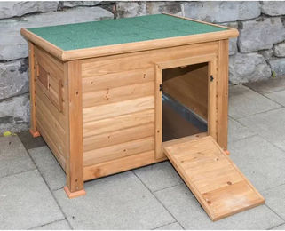 Produktbild von Kerbl Ersatzbehälter für Nagetiere aus Holz in Schwarz