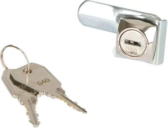 Produktbild von Kerbl Ersatzschloss mit Schlüssel aus Metall in Silber für Kerbl 32707 und 326132