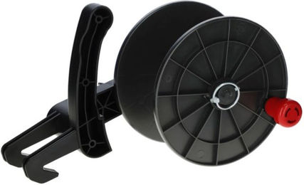 Produktbild von Kerbl Euro Haspel Eco Schlauchaufwickler aus Kunststoff in Grau und Schwarz
