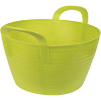 Produktbild von Kerbl FlexBag Flexibler Futtertrog aus Kunststoff 12 Liter Grün - 12 l