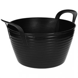 Kerbl FlexBag Flexibler Trog aus Kunststoff Schwarz 12 Liter - 12 l – Bild 1 von 3