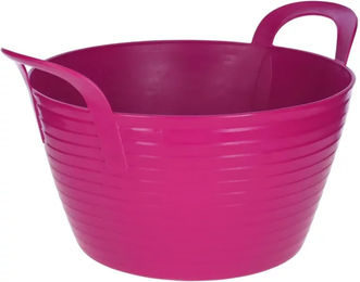 Produktbild von Kerbl FlexBag Stalleimer aus Kunststoff in Rosa