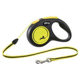 Kerbl Flexi-Leine S Rollleine für kleine Hunde 5 m Neon Gelb - 5 m – Bild 1 von 5