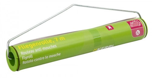 Kerbl FlyMaster Stall-Fliegenrolle mit Halter 7 m Bio - 7 m – Bild 1 von 3