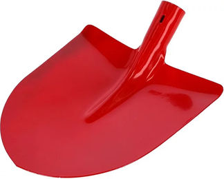 Kerbl Frankfurter Schaufel Gr. 5 mit Aufbug rot lackiert ohne Stiel 30 x 27 cm für den Stall – Bild 1 von 2
