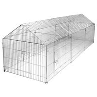 Produktbild von Kerbl Freilaufgehege Erweiterungselement für Kaninchen aus Metall in Silber