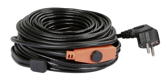 Kerbl Frostschutz-Heizleitung mit Thermostat 12 m für Tiertränken - 12 m – Bild 1 von 6