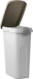 Kerbl Futtercontainer für Trockenfutter 15 l Braun/Weiß - 15 l – Bild 1 von 3
