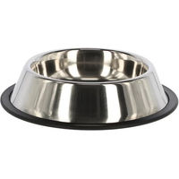 Produktbild von Kerbl Futternapf aus Edelstahl für Hunde rutschfest 450 ml Silber - 450 ml