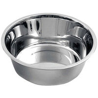 Produktbild von Kerbl Futternapf aus Edelstahl für Hunde und Katzen in Silber - 2800 ml