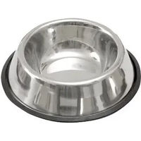 Produktbild von Kerbl Futternapf aus Edelstahl rutschfest Silber 1800 ml - 1,8 l