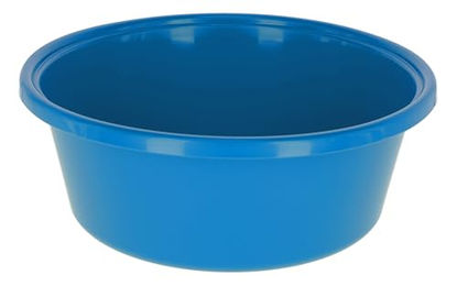 Produktbild von Kerbl Futterschale für Pferde und Kälber aus Kunststoff in Royalblau mit 6l Fassungsvermögen