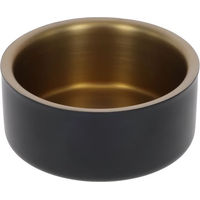 Produktbild von Kerbl Futterschüssel aus Edelstahl in Gold oder Schwarz