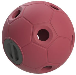 Kerbl Futterspielball Soccer Rosa aus Kunststoff für Pferde – Bild 1 von 2