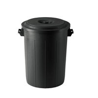 Produktbild von Kerbl Futtertonne mit Deckel 70 l Schwarz - 70 l