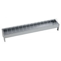 Produktbild von Kerbl Futtertrog für Hühner aus verzinktem Metall