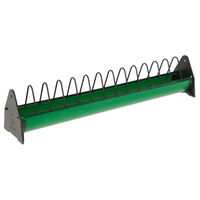 Produktbild von Kerbl Futtertrog für Hühner und Enten aus Kunststoff 100 cm Grün