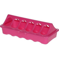 Produktbild von Kerbl Futtertrog für Küken aus Kunststoff Rosa