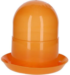 Kerbl Futtertrog für Küken und Hühner aus Kunststoff in Orange – Bild 1 von 1