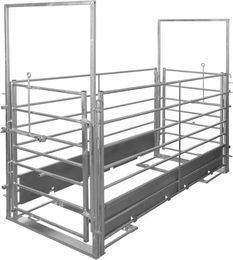 Kerbl Futterwaage aus Metall in Silber – Bild 1 von 1