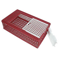 Produktbild von Kerbl Geflügel-Transportbox aus Kunststoff in Rot Größe L
