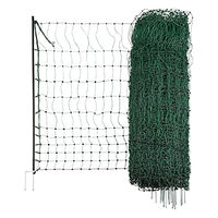 Produktbild von Kerbl Geflügelnetz elektrifizierbar grün 15 m x 106 cm mit Doppelspitze