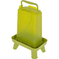 Produktbild von Kerbl Geflügeltränke für Hühner aus Kunststoff grün 5,5 l